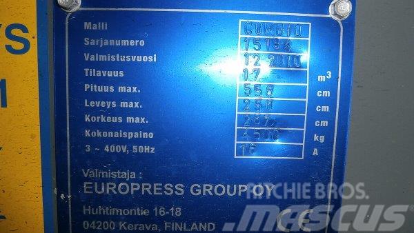 Europress Combio 17m3 Lumikko kylmäkone biojätteel Jätepuristimet