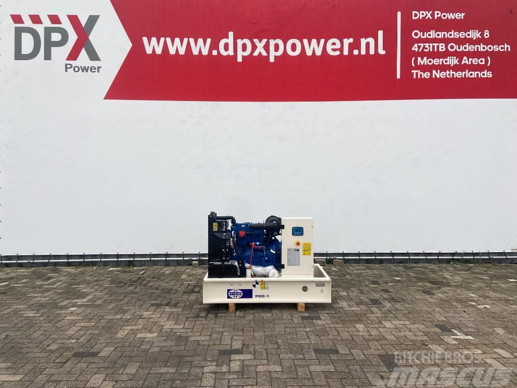 FG Wilson P22-1 - 22 kVA Open Genset - DPX-16002-O Dieselgeneraattorit