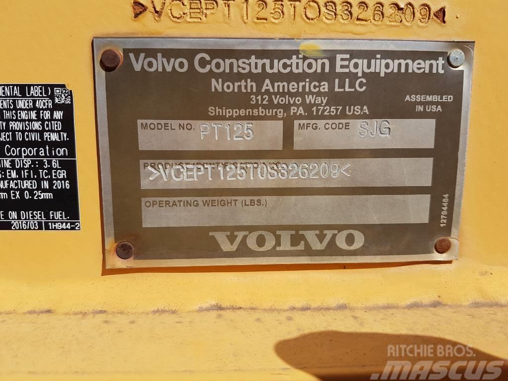 Volvo PT125 Kumipyöräjyrät