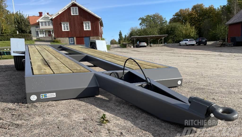  VM-Kärra Skogsmaskintrailer 7 ton Svensktillverkad Muut puoliperävaunut