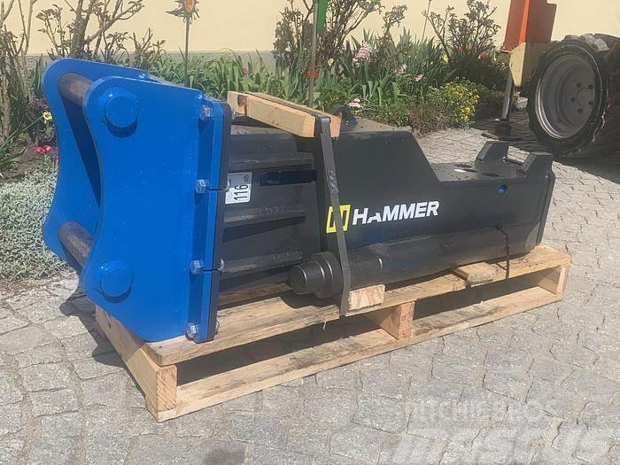 Hammer HM500 mit Martin M10 Hydraulikhammer Iskuvasarat