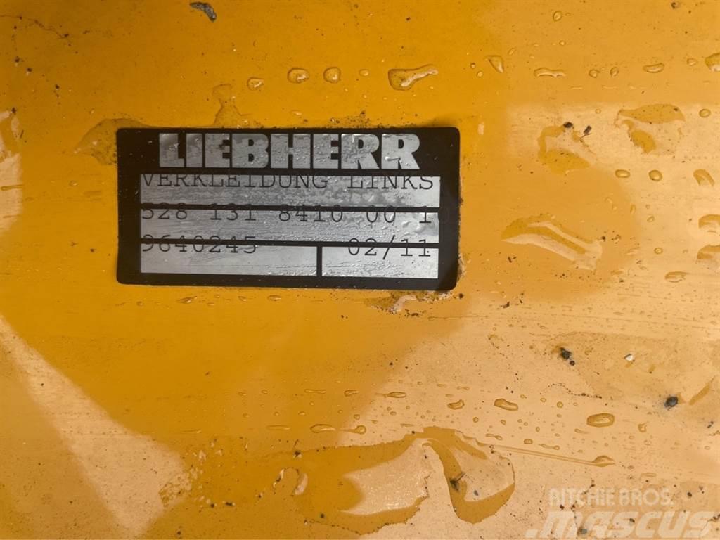 Liebherr A934C-9640245-Covering left/Verkleidung links Alusta ja jousitus