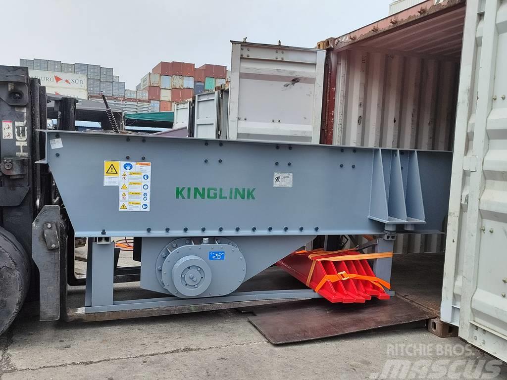 Kinglink ZSW-380x96 Heavy-Duty Vibrating Grizzly Feeder Syöttölaitteet