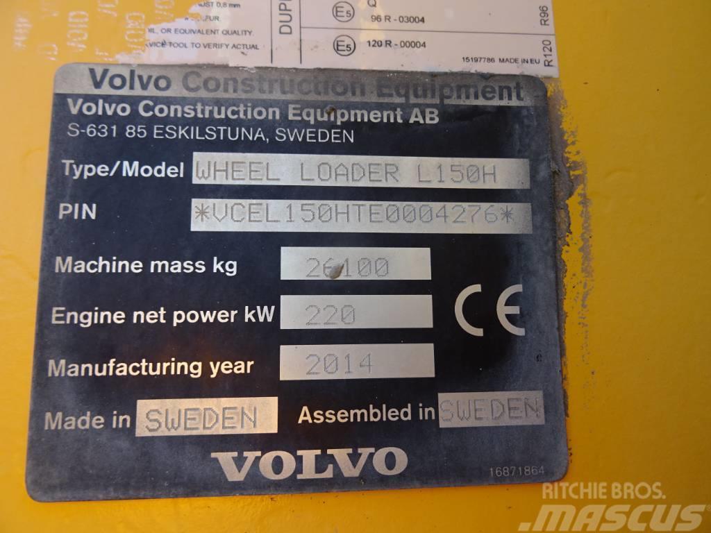 Volvo L 150 H Pyöräkuormaajat