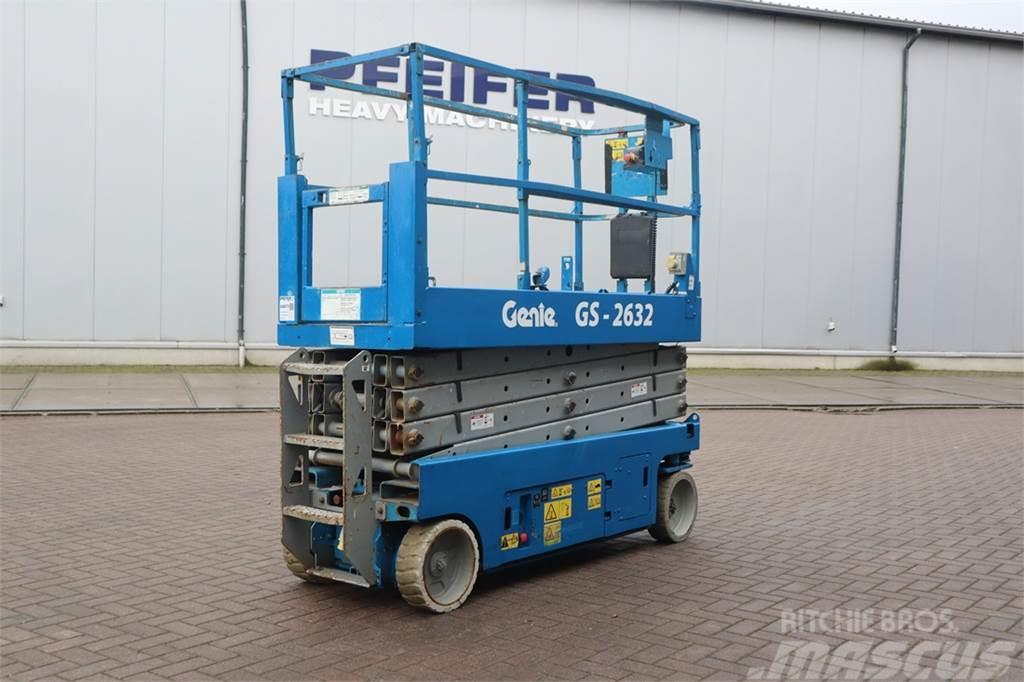 Genie GS2632 Electric, Working Height 10m, 227kg Capacit Saksilavat