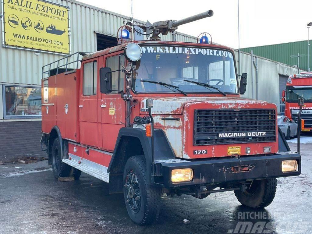 Magirus Deutz 170 Fire Fighting Truck 4x4 Complete truck G Paloautot