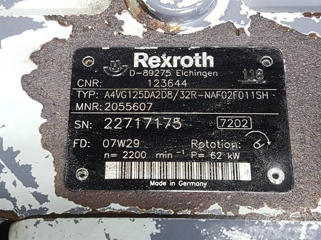 Rexroth A4VG125DA2D8/32R-123644 / R902055607-Drive pump Hydrauliikka
