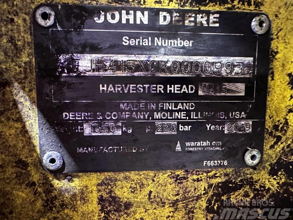 John Deere H 415 Hakkuupäät