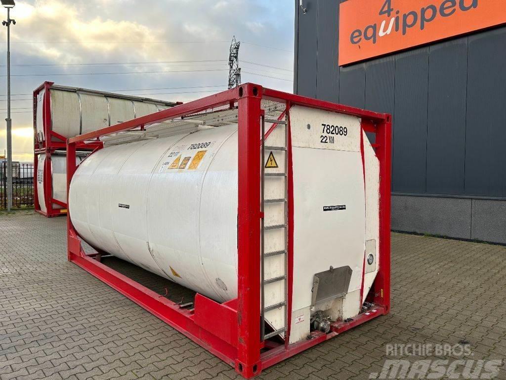 Van Hool 25.000L, 20FT, ISO T7, L4CH, valid 2.5Y/CSC-inspec Tank containers