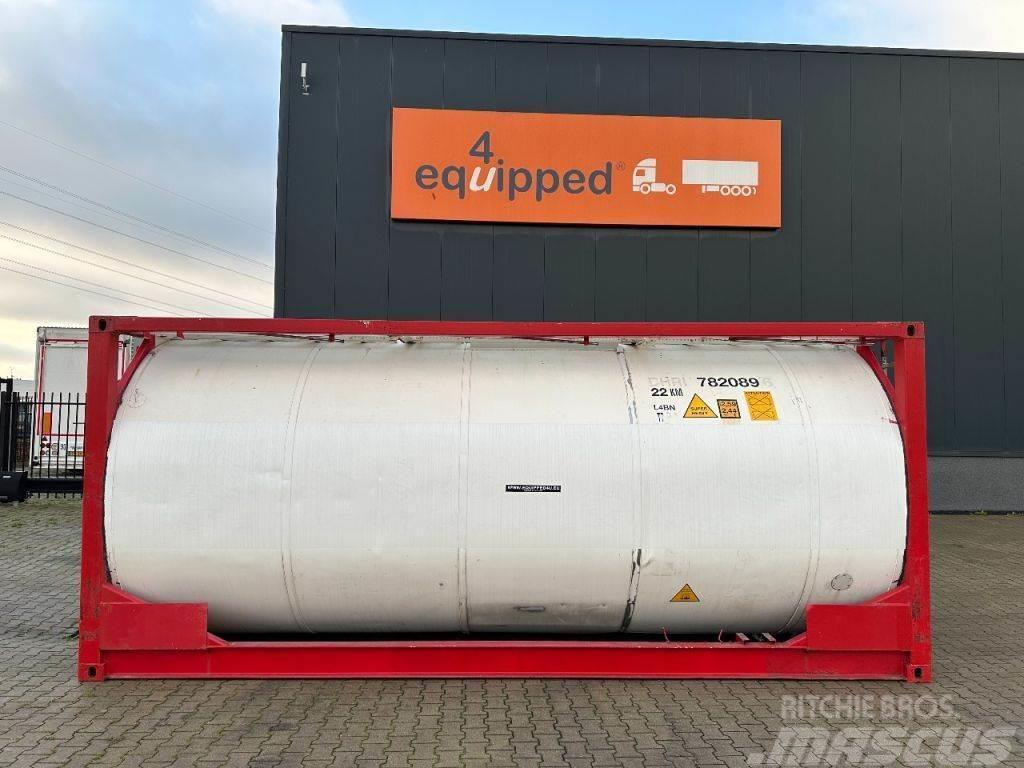 Van Hool 25.000L, 20FT, ISO T7, L4CH, valid 2.5Y/CSC-inspec Tank containers