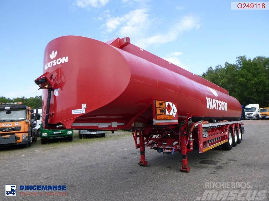  Lakeland Tankers Fuel tank alu 42.8 m3 / 6 comp + Säiliöpuoliperävaunut