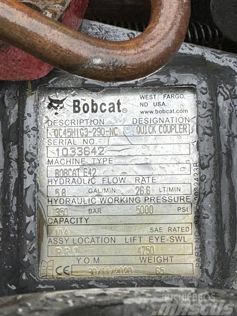Bobcat 3xStück Schnellwechsler E 42 Pikakytkimet