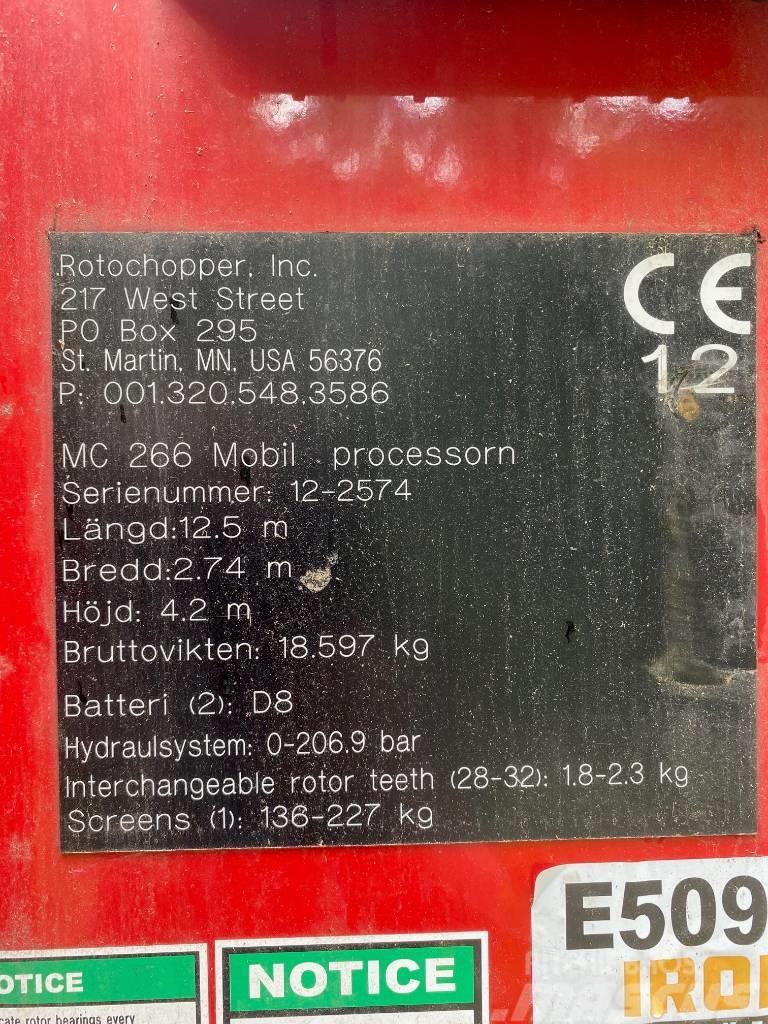 Rotochopper MC 266 Jätteen silppurit