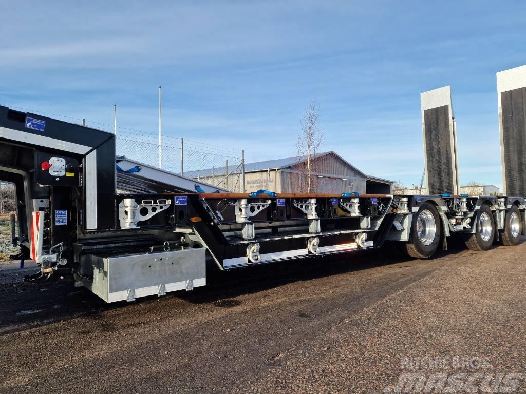Humbaur HTS30  flatbed semi-trailer Puoliperävaunulavetit