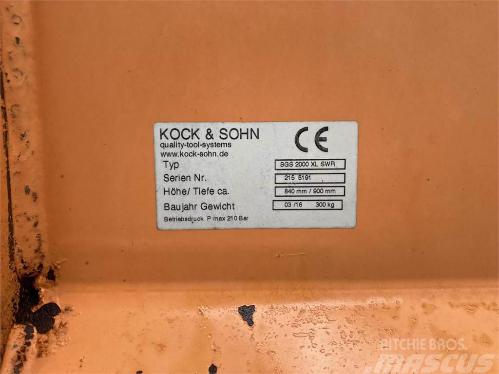 Kock & Sohn SG S 2000 XL Etukuormaimen varusteet