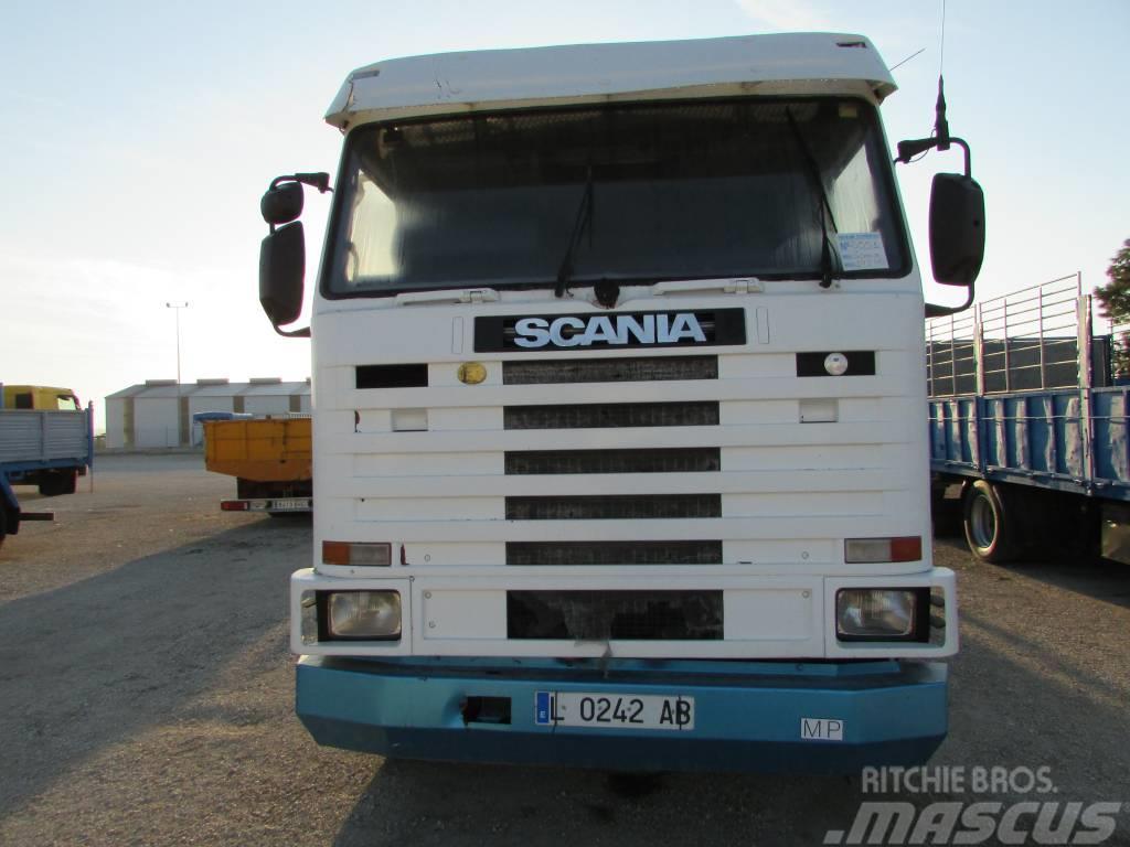 Scania 143 420 6X2 BASCULANTE Pressukapelli kuorma-autot