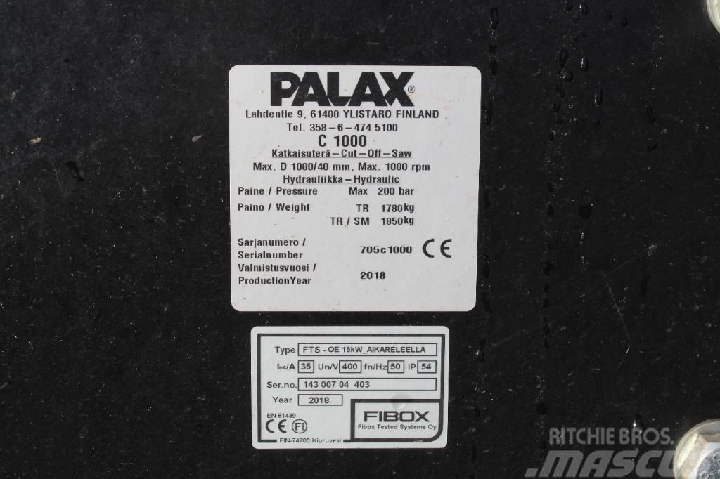 Palax C1000 Pro+ Firewood Processor Pilkekoneet, klapikoneet, hakkurit ja sirkkelit