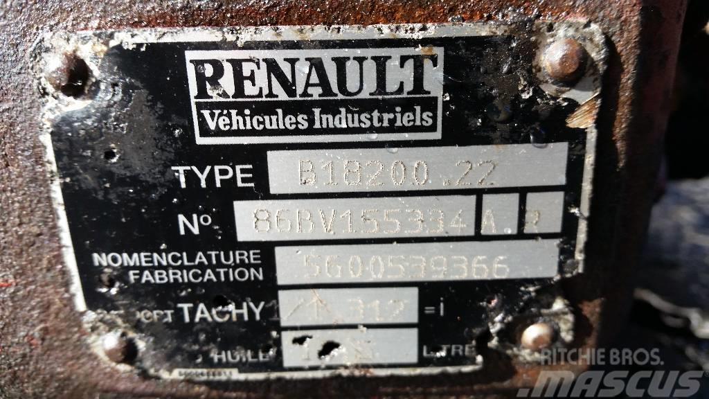 Renault B18200.22 Vaihteistot