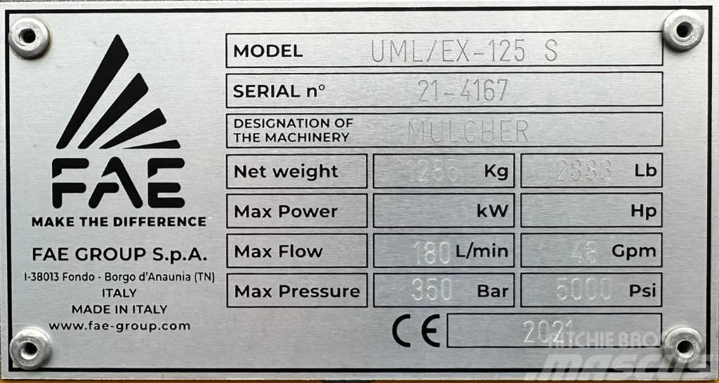 FAE UML/EX/VT 125 SONIC Muut metsäkoneet