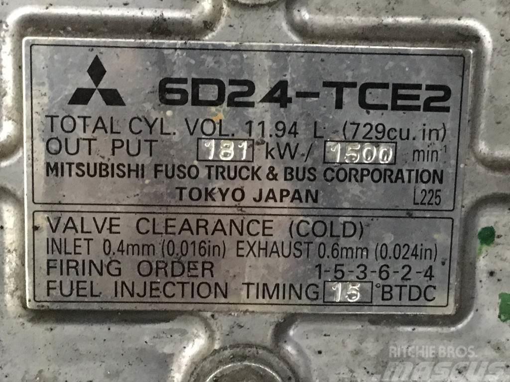 Mitsubishi 6D24-TCE2 USED Moottorit