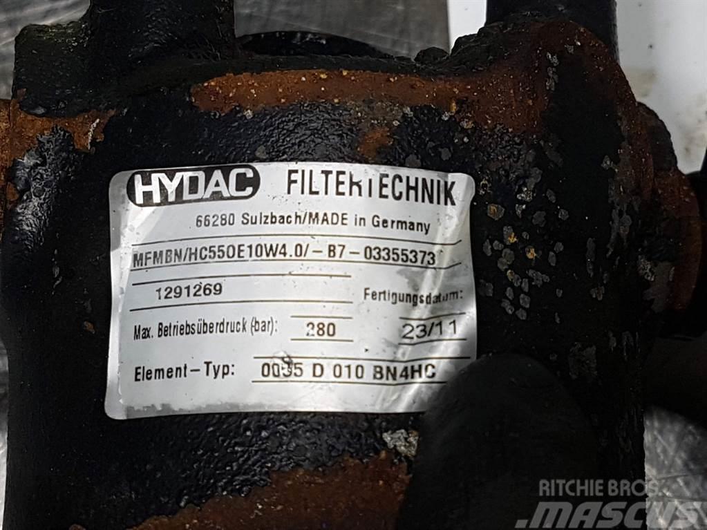 Hyundai HL760-9-Hydac MFMBN/HC55OE10W4.0 - Inline Filter Hydrauliikka