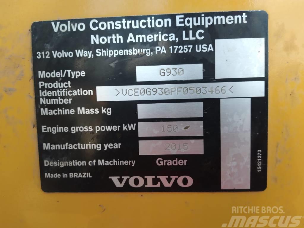 Volvo G 930 Tiehöylät