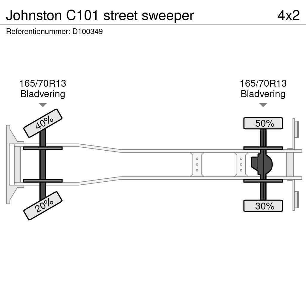 Johnston C101 street sweeper Paine-/imuautot