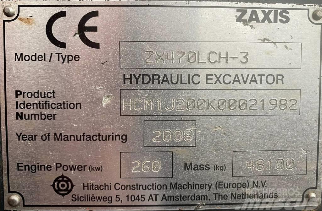 Hitachi ZX 470 LC H-3 Telakaivukoneet