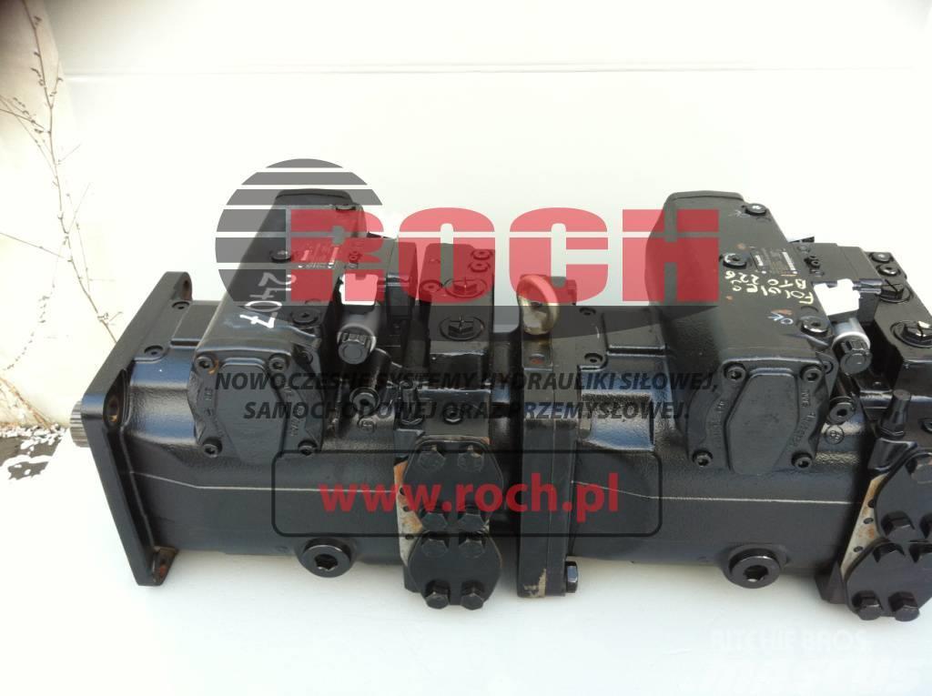 Tana OY  G450 G500 Rexroth Pompa Pump A4V+A4V Hydrauliikka