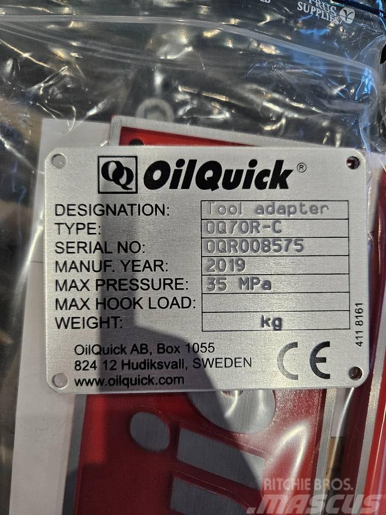 OilQuick OQ70R-C Pikakytkimet
