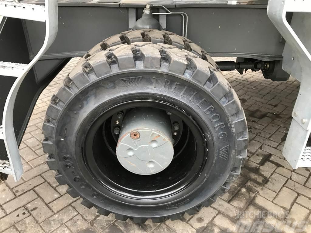 Trelleborg 10.00-20 Dual excavator solid-Tyre/Reifen/Banden Renkaat ja vanteet