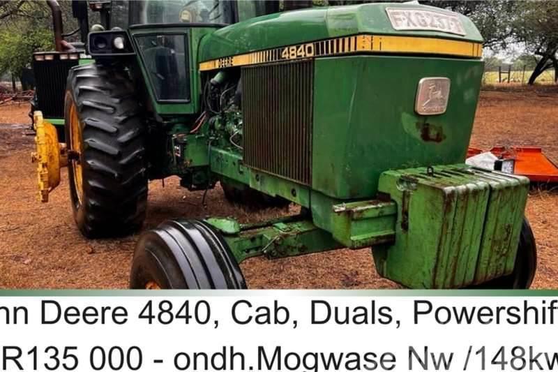 John Deere 4840 - cab - duals - powershift x8 Traktorit