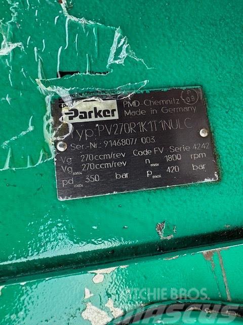 Parker PARKER Piston Pump PV270R Hydrauliikka