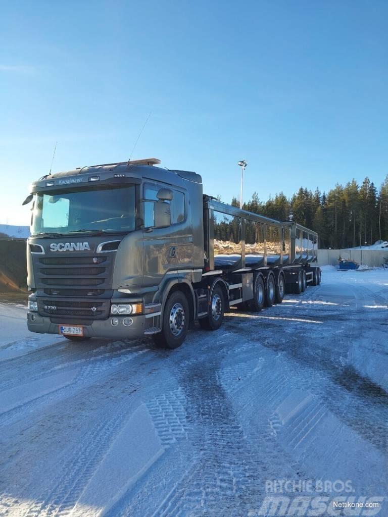 Scania R730 - 58 m3 yhdistelmä LB10x4*6HNB Sora- ja kippiautot