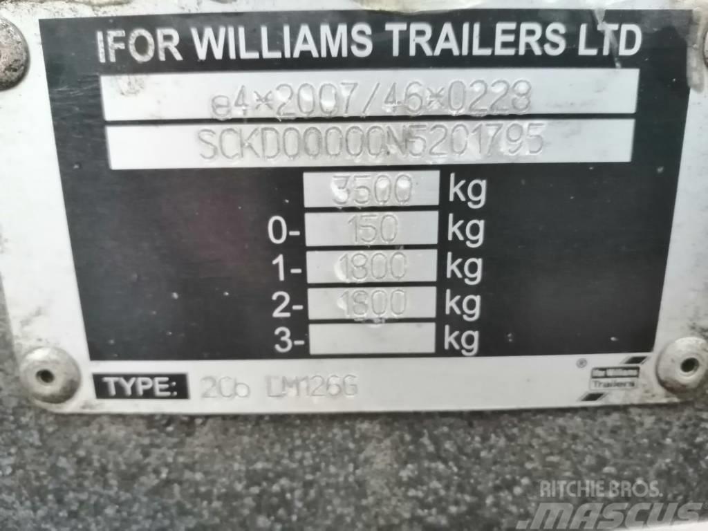 Ifor Williams LM126 Trailer Muut perävaunut