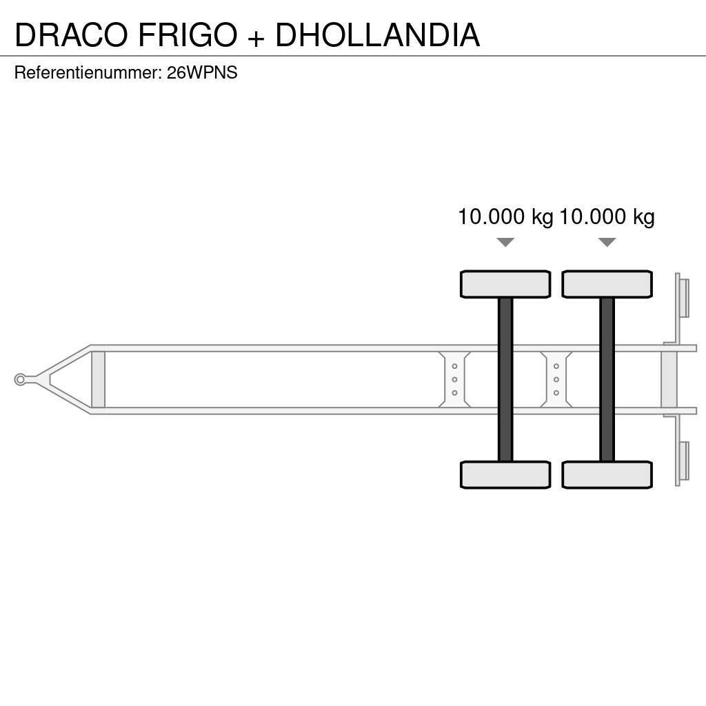 Draco FRIGO + DHOLLANDIA Kylmä-/Lämpökoriperävaunut