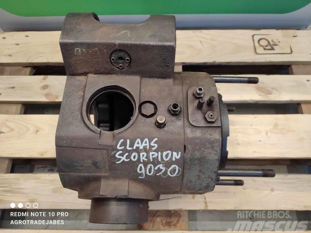 CLAAS Scorpion 9030 case differential Akselit