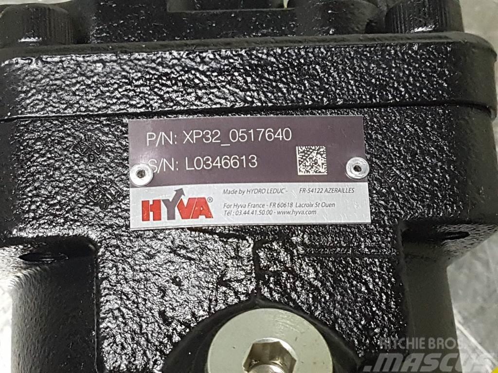 Hyva XP32_0517640-Hydraulic motor/Hydraulikmotor Hydrauliikka