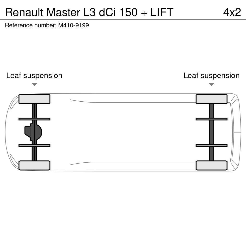 Renault Master L3 dCi 150 + LIFT Muut autot