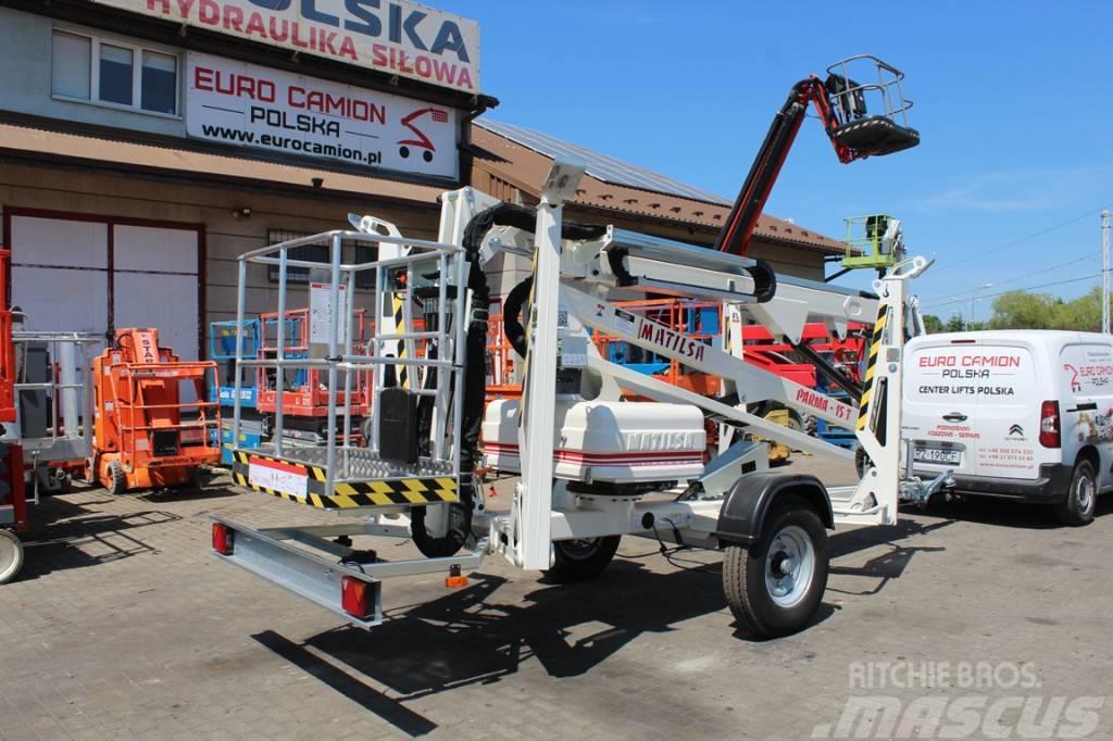 Matilsa Parma 15T - 15 m trailer lift Genie Niftylift Hinattavat henkilönostimet