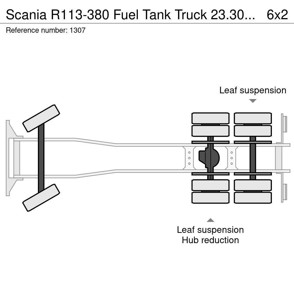 Scania R113-380 Fuel Tank Truck 23.300 Liters 10 Tyre Man Säiliöautot