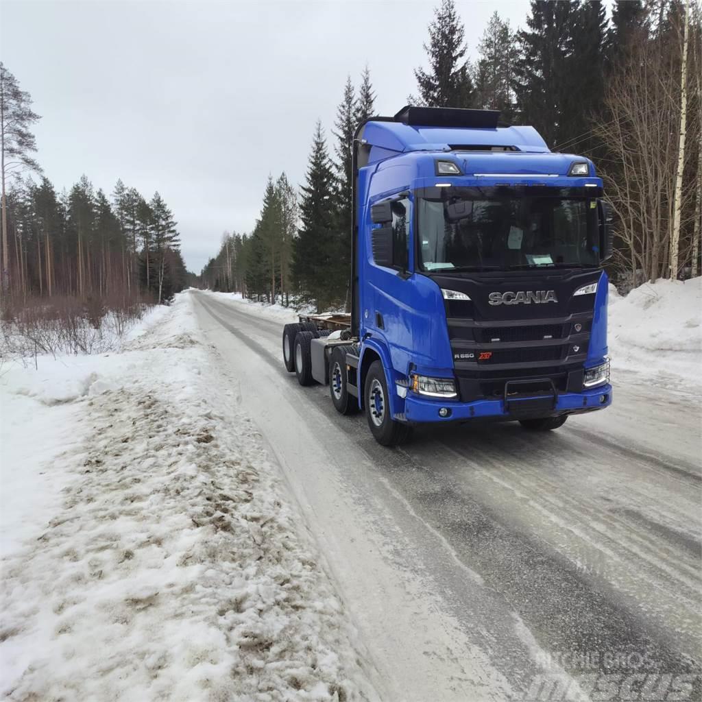 Scania R660 XT 8X4 Kuorma-autoalustat