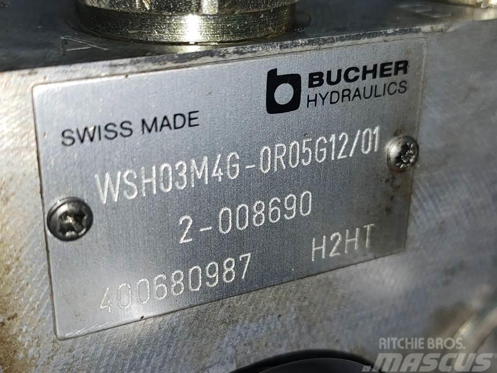 Bucher CITYCAT5000-Bucher Hydraulics WSH03M4G-Valve Hydrauliikka