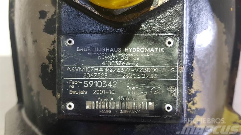Brueninghaus Hydromatik A6VM107HA1R2/63W - Almann AZ150 - Drive motor Hydrauliikka
