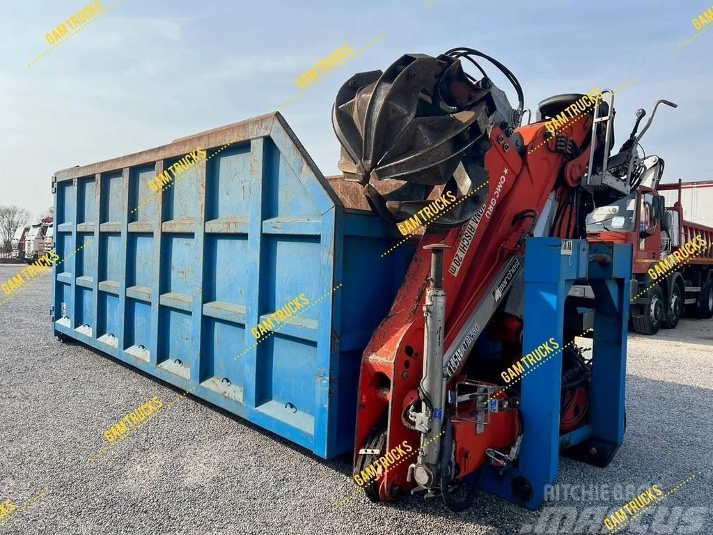  Diversen Container mit Kran Marchesi 4.500 RT0280 Kuljetuskontit