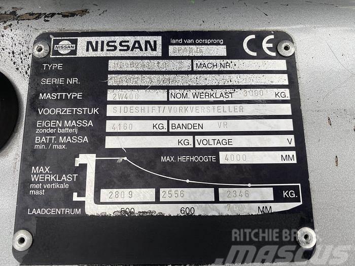 Nissan Heftruck, 3 ton Nestekaasutrukit
