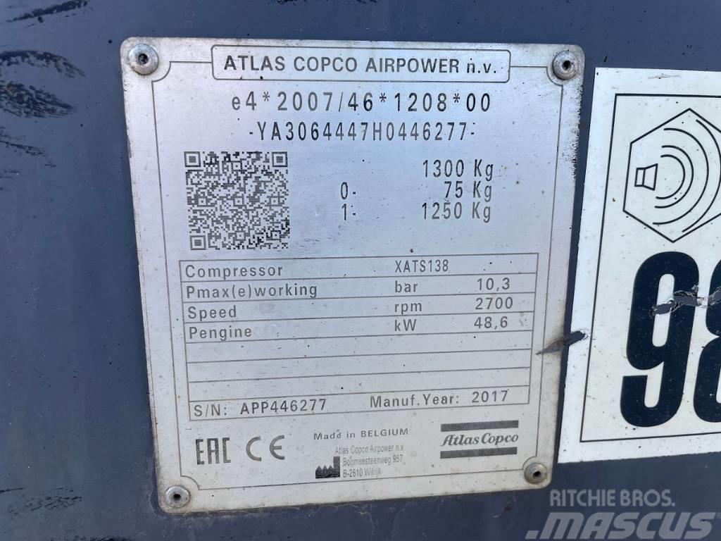 Atlas Copco XATS 138 Kompressorit