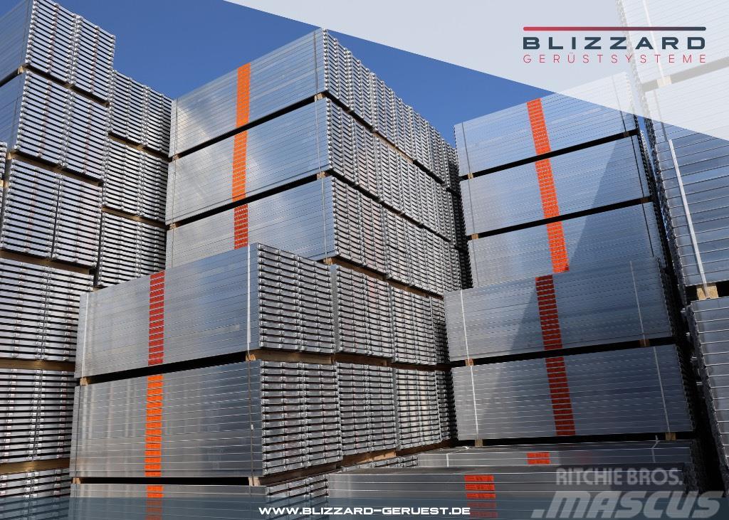  163,45 m² Blizzard Alu Gerüst mit Robustböden Bliz Telineet ja lisäosat