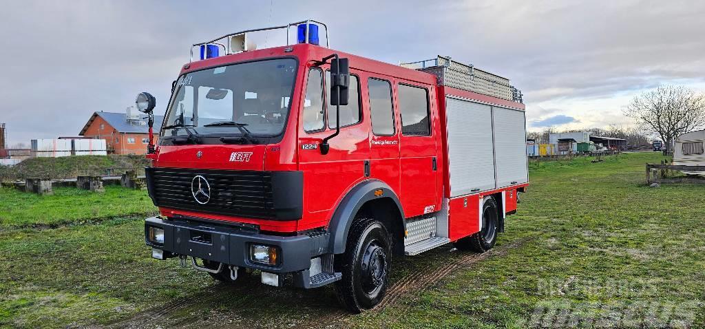 Mercedes-Benz 1224 AF 4x4  Feuerwehr Autobomba Firetruck Paloautot