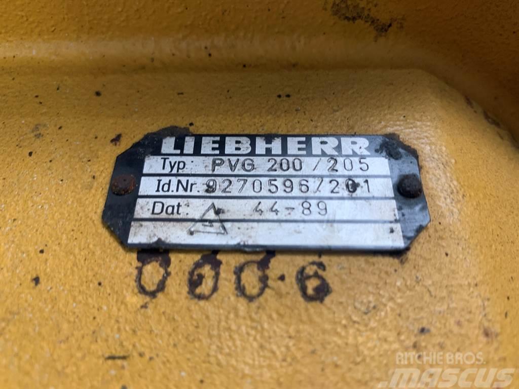 Liebherr L 541 - PVG200/ 205 - Transmission/Getriebe Vaihteisto